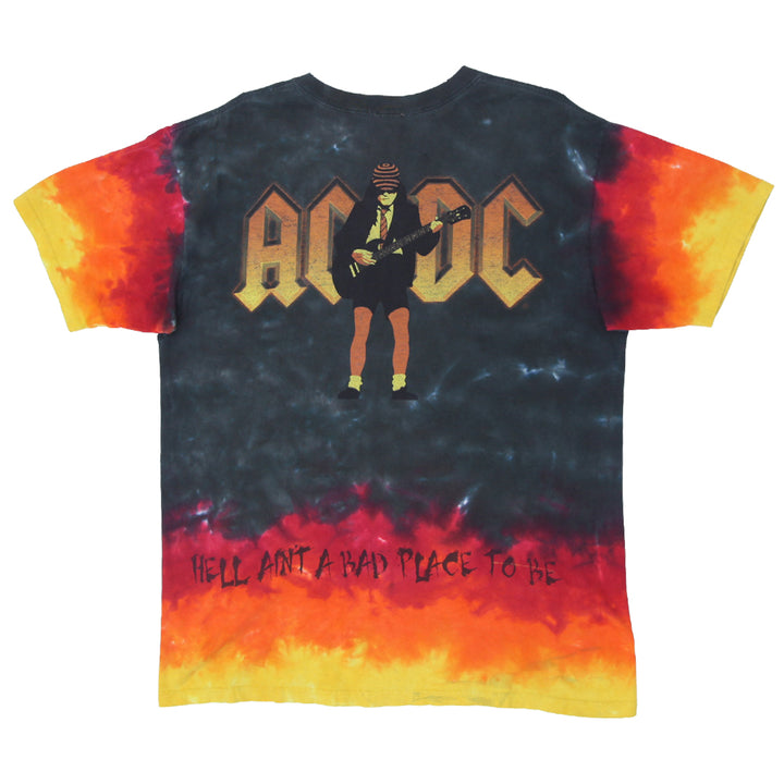 Vintage AC DC Highway To Hell AOP T-Shirt Liquid Blue L - Fashion Rerun Vintage Migration_T-Shirt