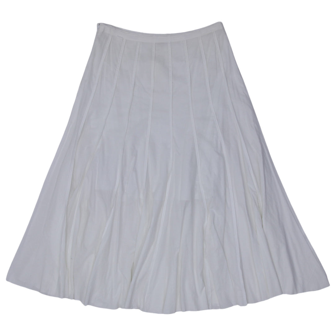 Y2K Ladies Michael Kors White Long Skirt