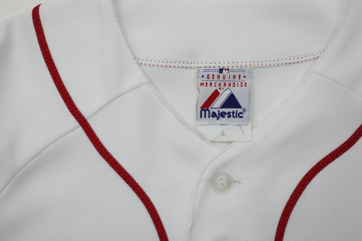 Vintage Majestic Boston Red Sox Baseball Jersey Made In USA