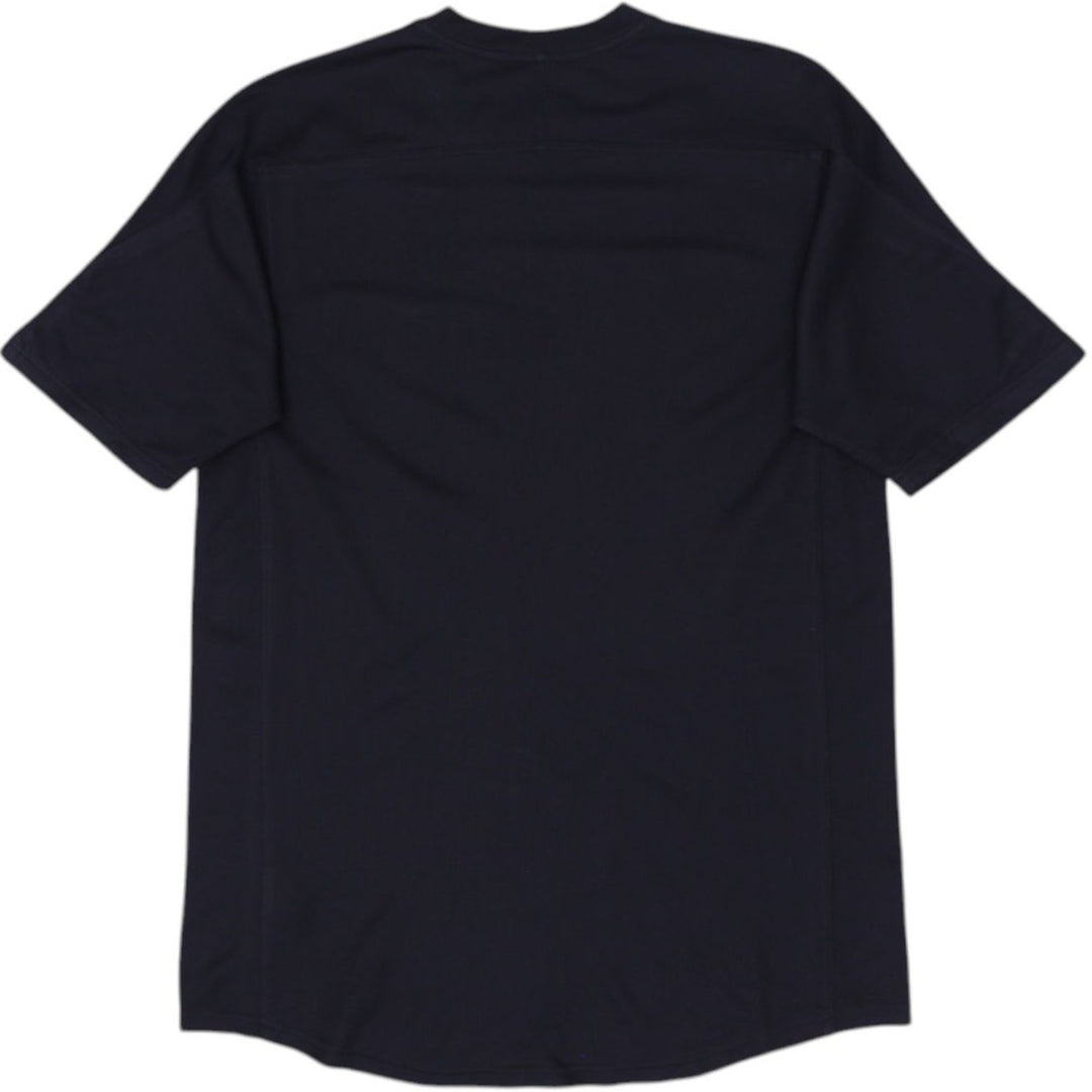 Vintage Embroidered Nike Logo Black T-Shirt