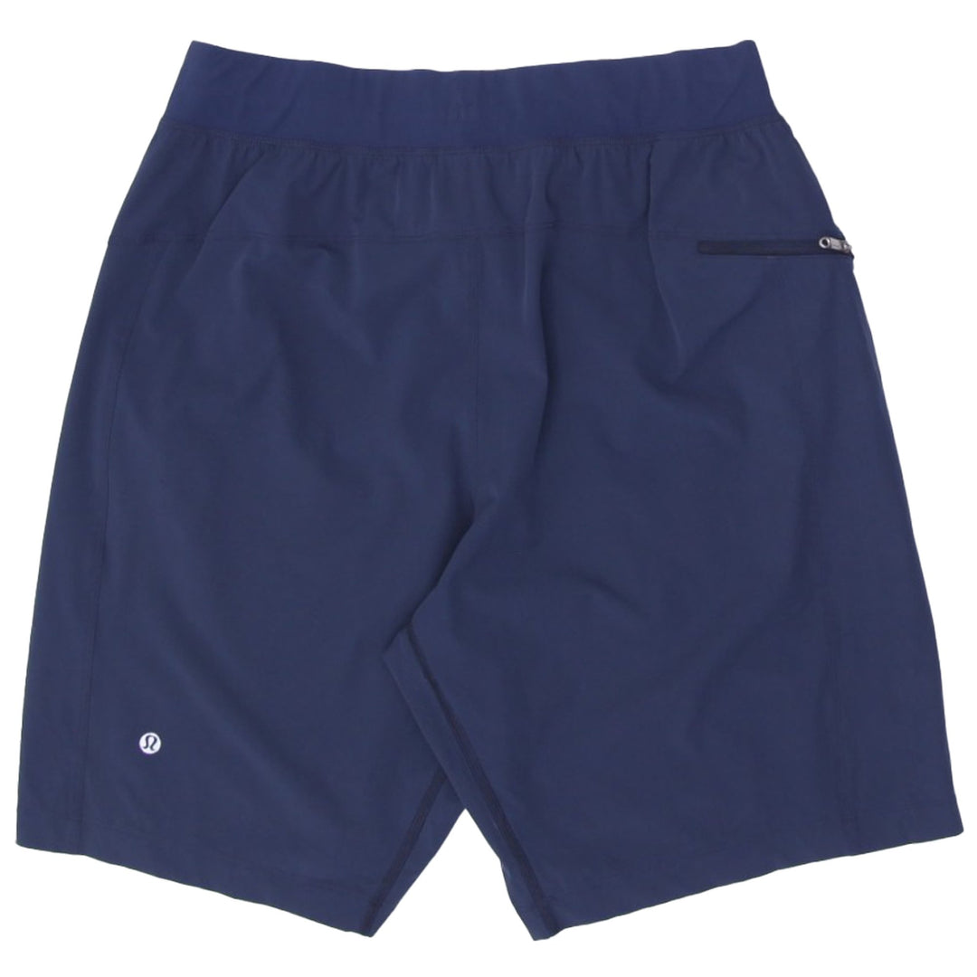 Mens Lululemon Athletic Shorts Navy Quick Dry Breathable Design