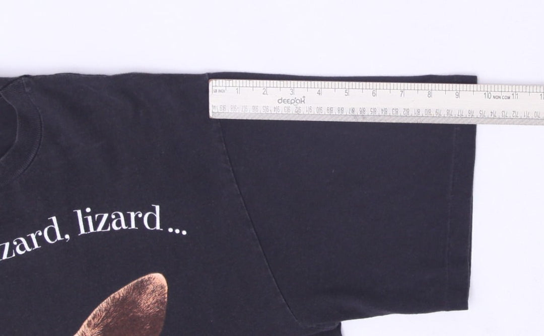 Vintage 90s Taco Bell Here Lizard Shirt Made in USA Size XL | Migration_T-Shirts - View 11 | Fashion Rerun