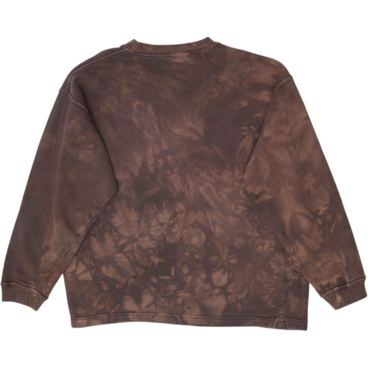 Vintage Mens The Mountain Wild Turkey Tie-Dye Crewneck Sweatshirt Size L