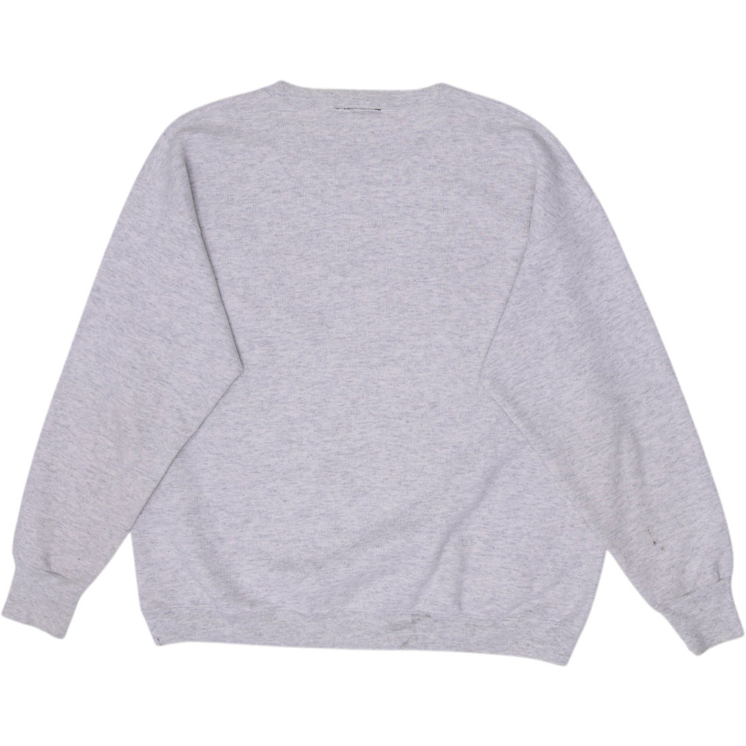 Vintage Nutmeg 90s Washington State Sweatshirt Gray Logo Size XL