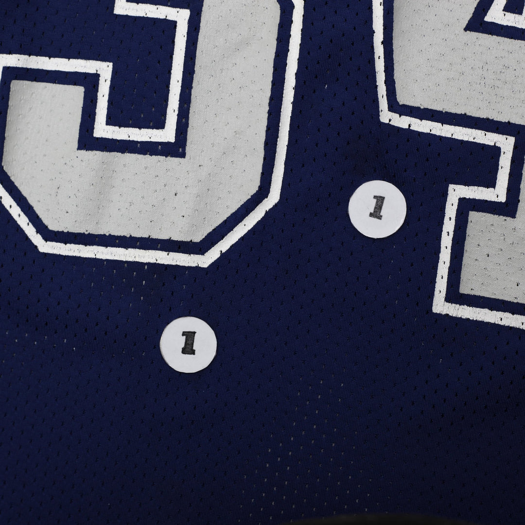 Vintage Mens Russell Athletic Jersey Navy Blue American Football Sportswear | Migration_Jerseys - Alternate V | Fashion Rerun