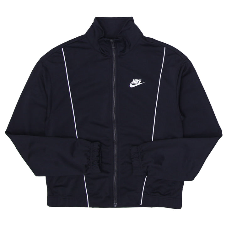 Ladies Nike Logo Full Zip Black Jacket