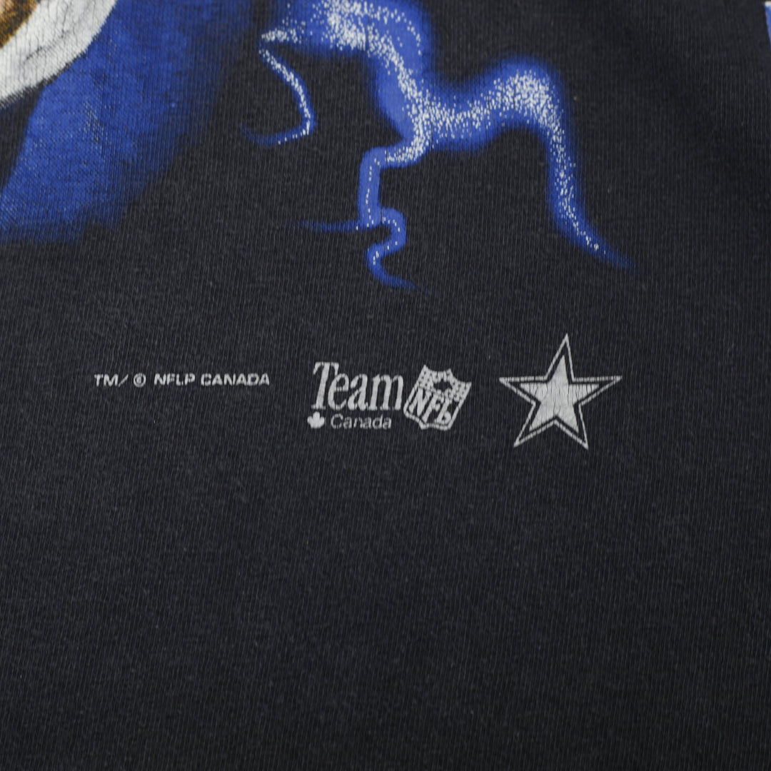 Vintage Bulletin Athletic Dallas Cowboys All Over Print T-Shirt One Size AOP