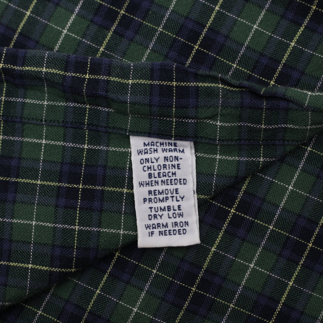 Mens Ralph Lauren Classic Fit Plaid Long Sleeve Shirt Size M