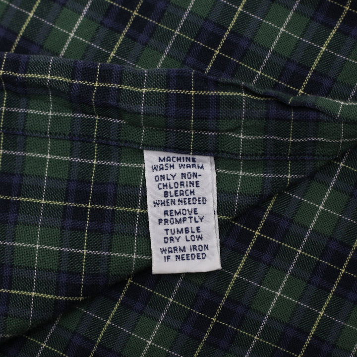 Mens Ralph Lauren Classic Fit Plaid Long Sleeve Shirt Size M