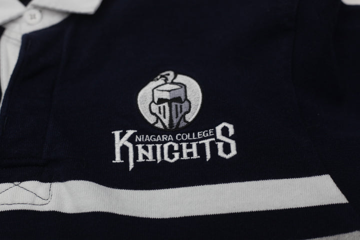 Vintage Barbarian Rugby Wear Niagara College Knights Rugby Shirts - Fashion Rerun Vintage Migration_T-Shirt