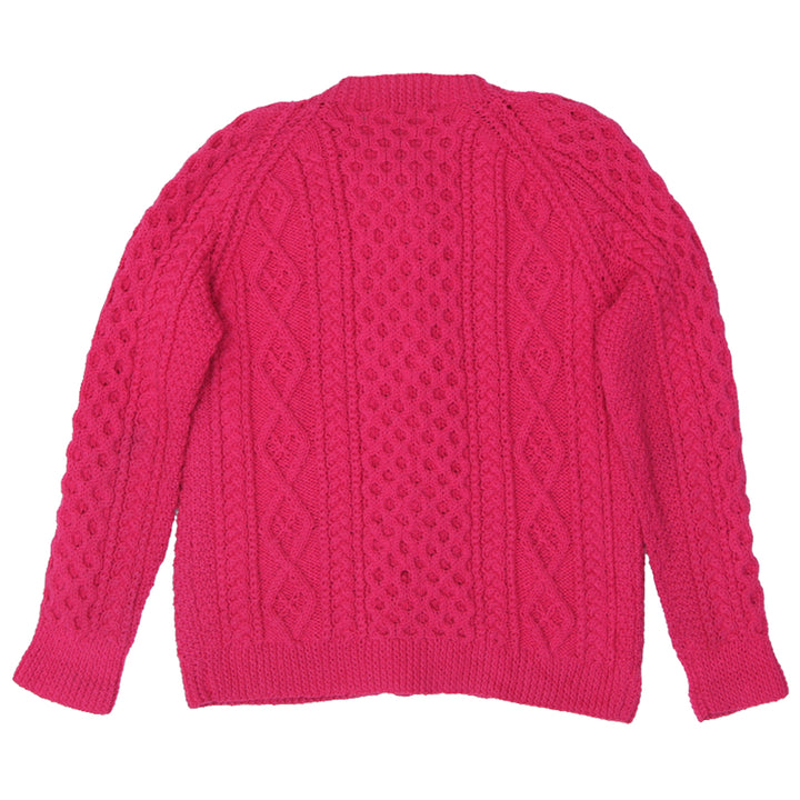 Vintage Gem Handknit Sweater Pink Ladies - Fashion Rerun Vintage Migration_Sweaters