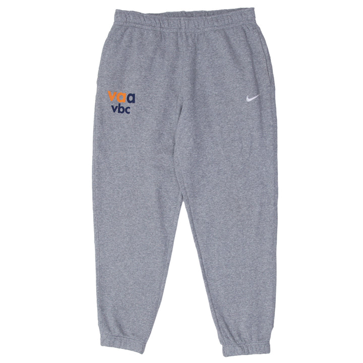 Mens Nike Swoosh Embroidered Sweatpants Gray - Fashion Rerun Vintage Migration_Pants