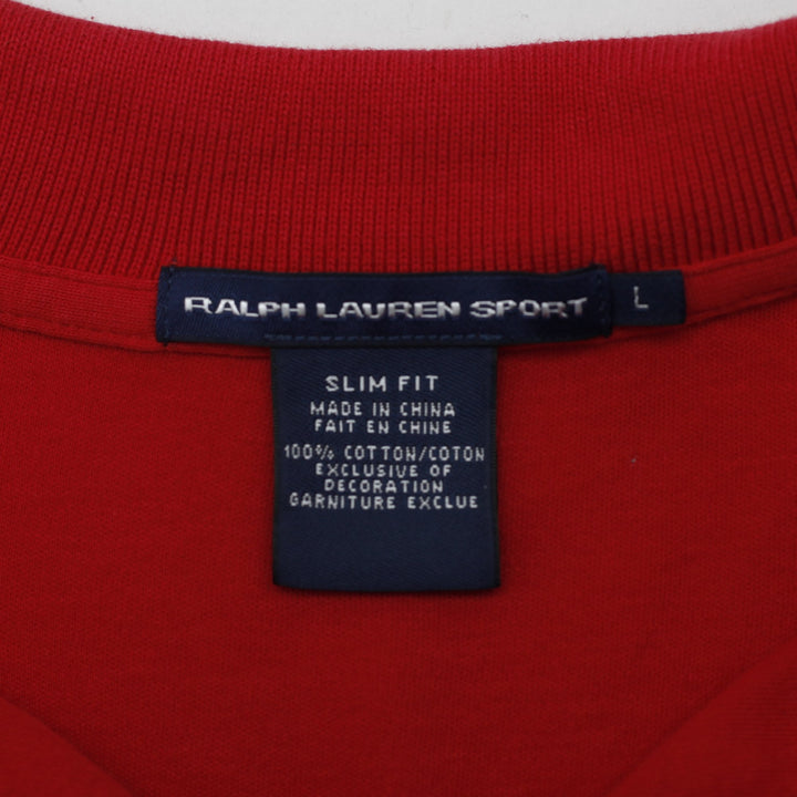 Ladies Ralph Lauren Sport Short Sleeve Polo T-Shirt Size L