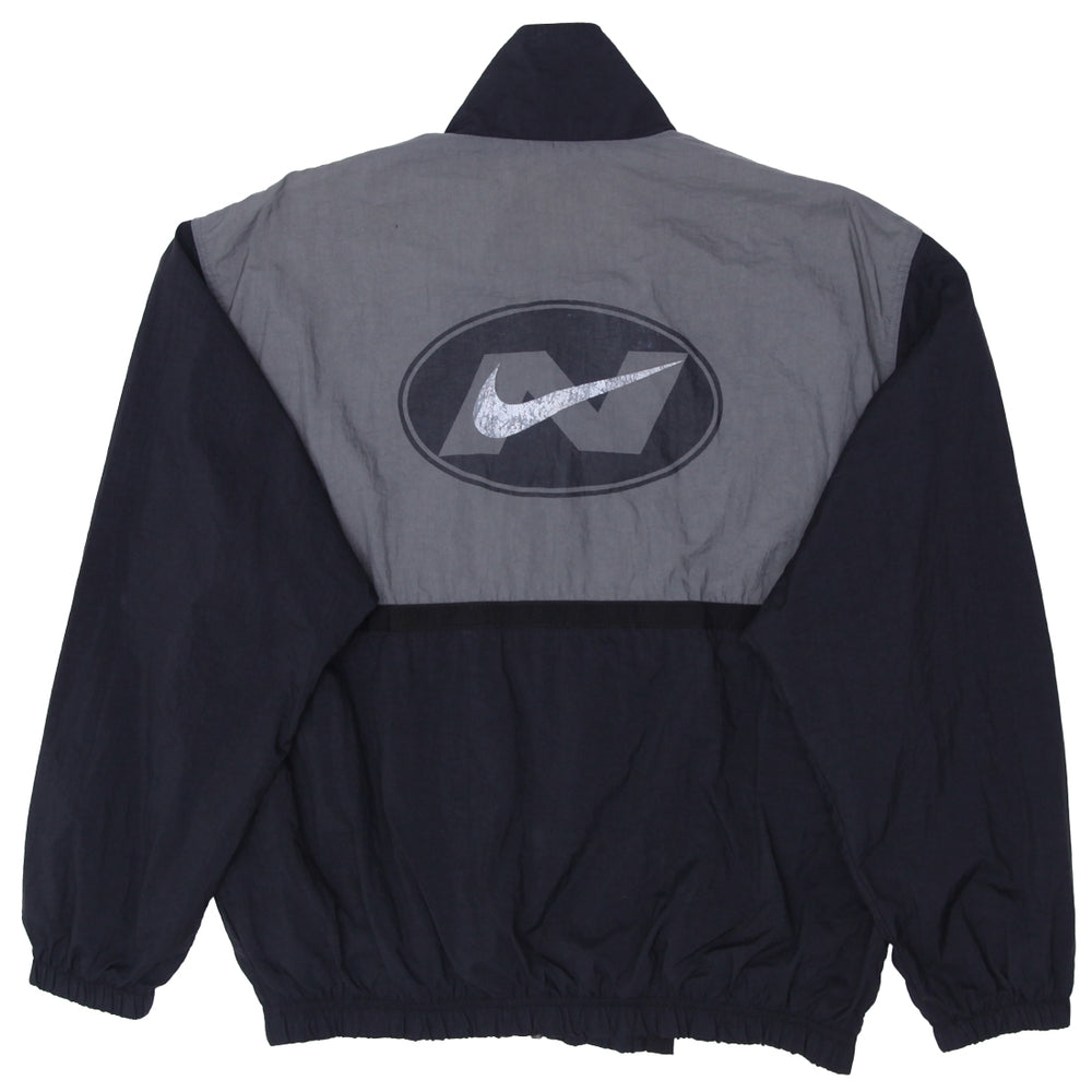 90's Vintage Nike Swoosh Embroidered Full Zip Windbreaker Jacket XL - Fashion Rerun Vintage Migration_Jacket
