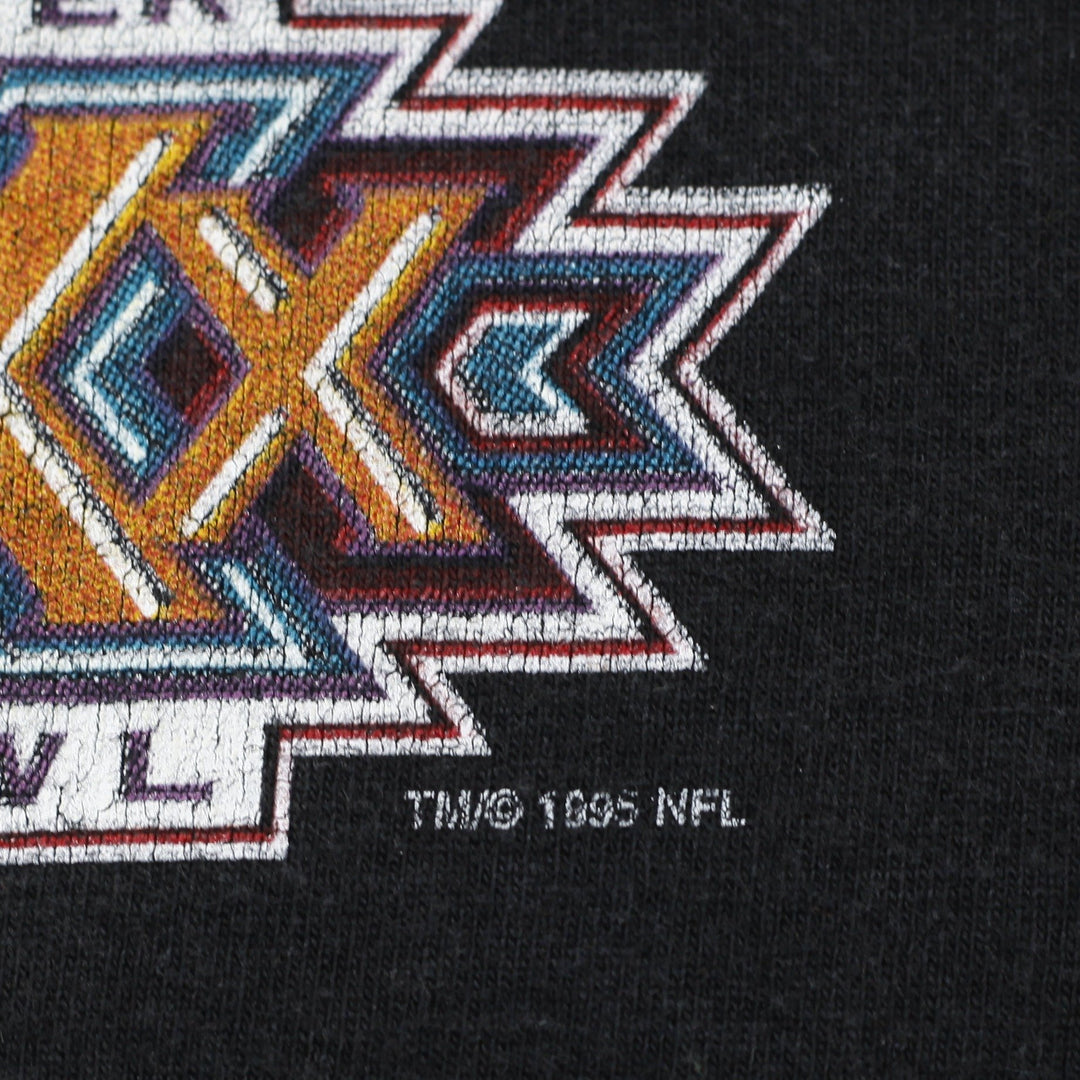 Vintage 90s Pittsburgh Steelers Super Bowl XXX AFC Champs T Shirt Medium Salem Sportswear USA Made