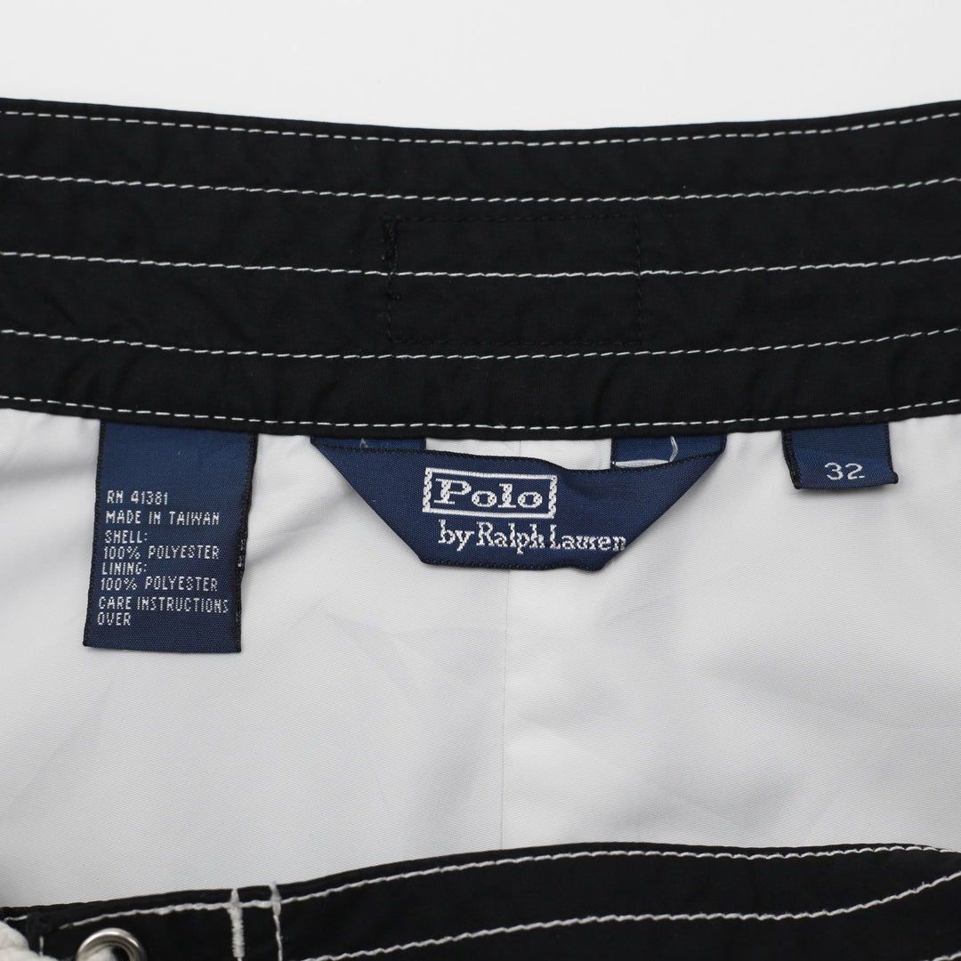 Polo Ralph Lauren Quick Dry Polyester Swim Short Size 32 | Migration_Shorts - Back View | Fashion Rerun