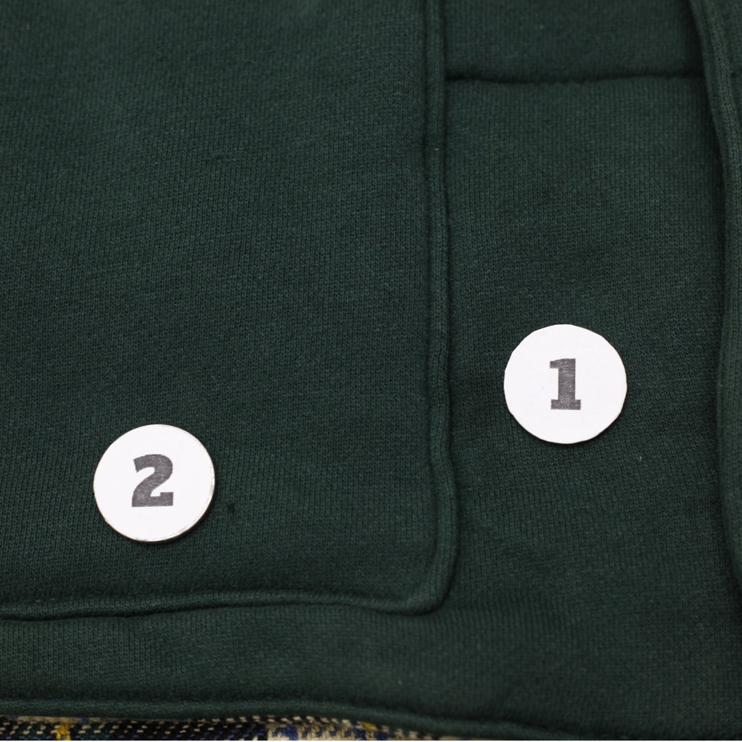 Vintage Mens Polo Ralph Lauren Dark Green Puffer Vest Size L | Migration_Vests - View 10 | Fashion Rerun