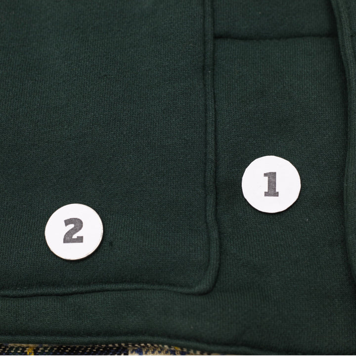Vintage Mens Polo Ralph Lauren Dark Green Puffer Vest Size L | Migration_Vests - View 10 | Fashion Rerun