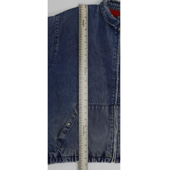 Vintage 90s Polo By Ralph Lauren Distressed Denim Jacket