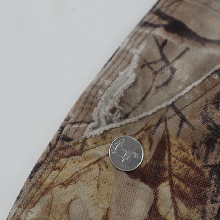 Vintage Carhartt Realtree Customized Forest Camo Shorts Distressed - Fashion Rerun Vintage Migration_Shorts