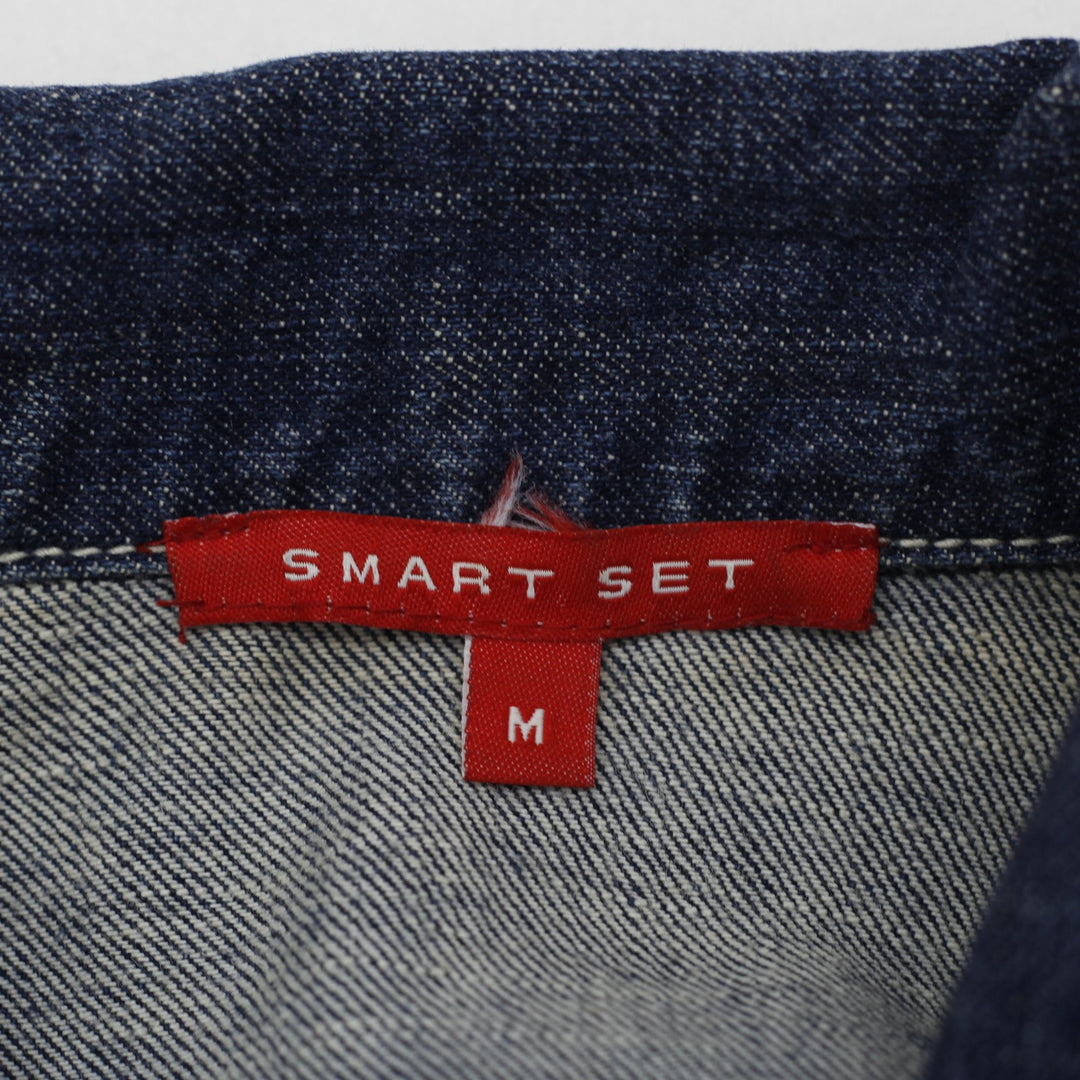 Y2K Smart Set Denim Jacket Size M | Migration_Jackets - Back View | Fashion Rerun