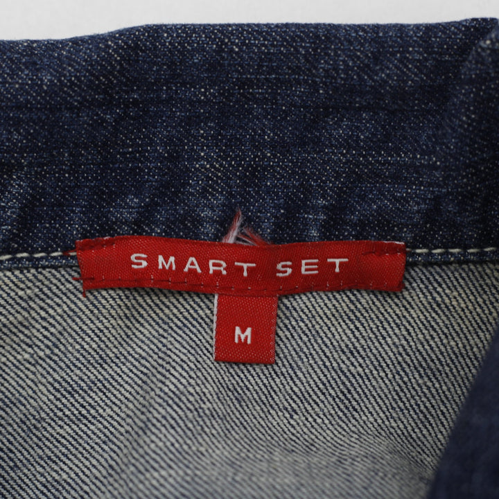 Y2K Smart Set Denim Jacket Size M | Migration_Jackets - Back View | Fashion Rerun