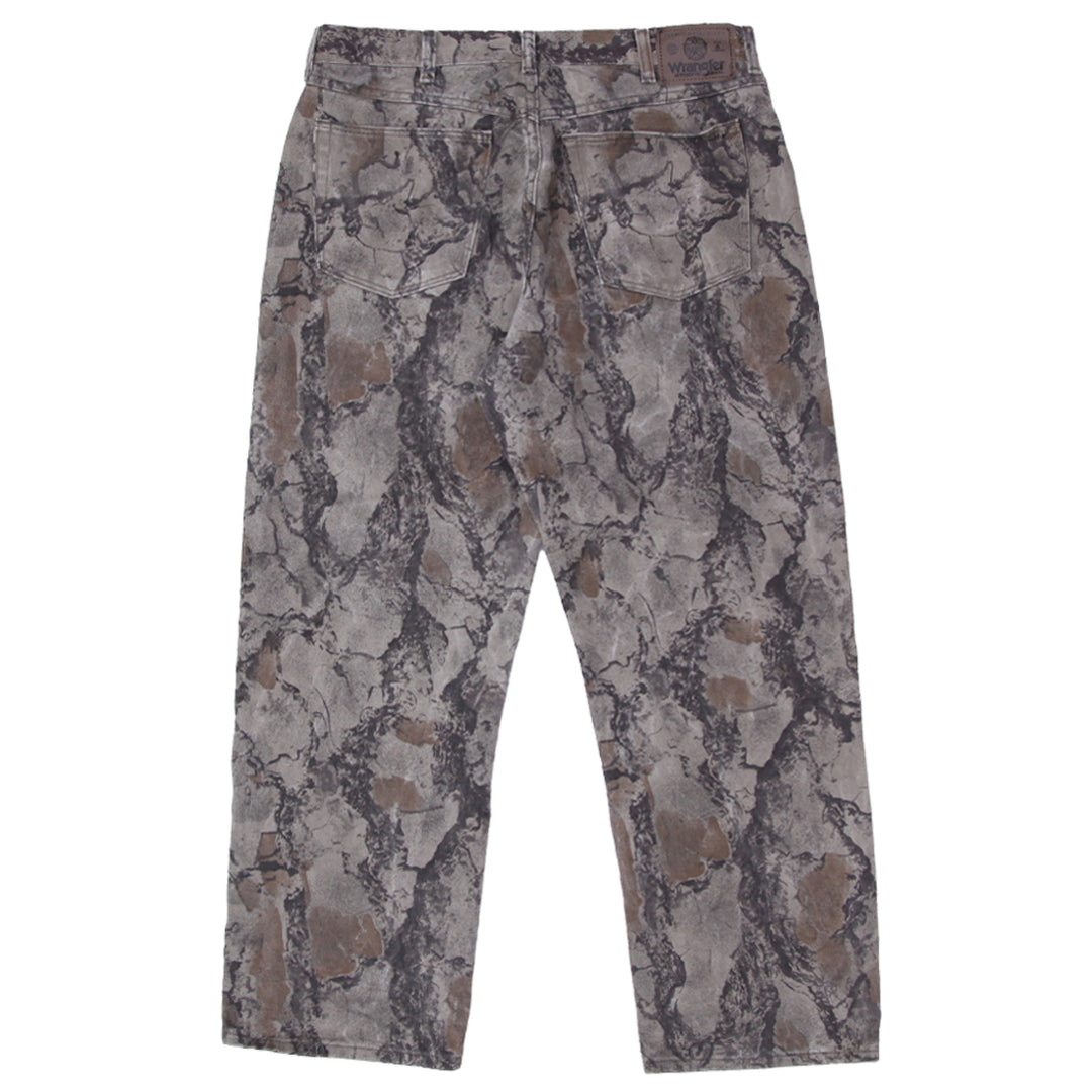 Mens Wrangler Camouflaged Pants - Fashion Rerun Vintage Migration_Pants