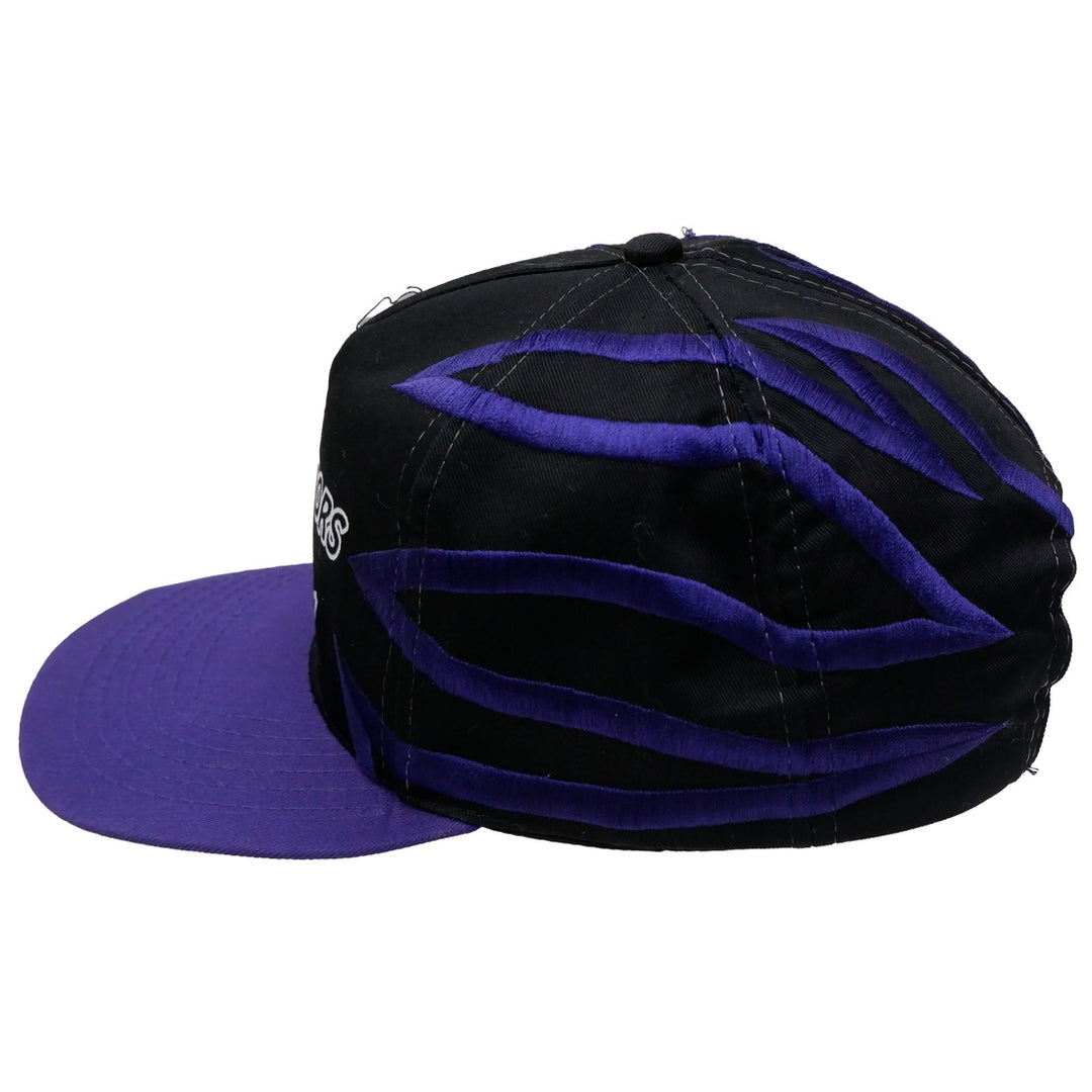 Mens Wood Motors Ford Racing Purple Flames Cap