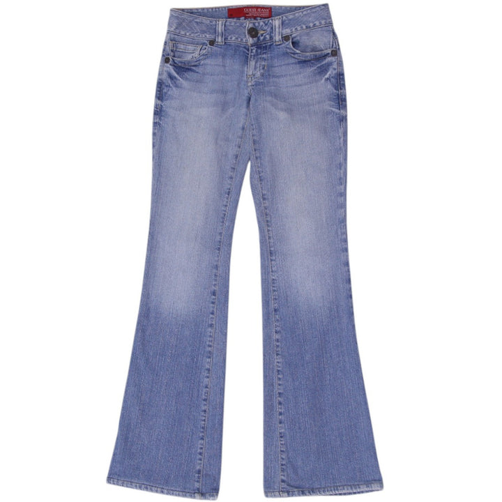 Y2K Ladies Guess Flare Jeans Light Blue Denim Jeans Size 23 | Migration_Jeans & Pants | Fashion Rerun