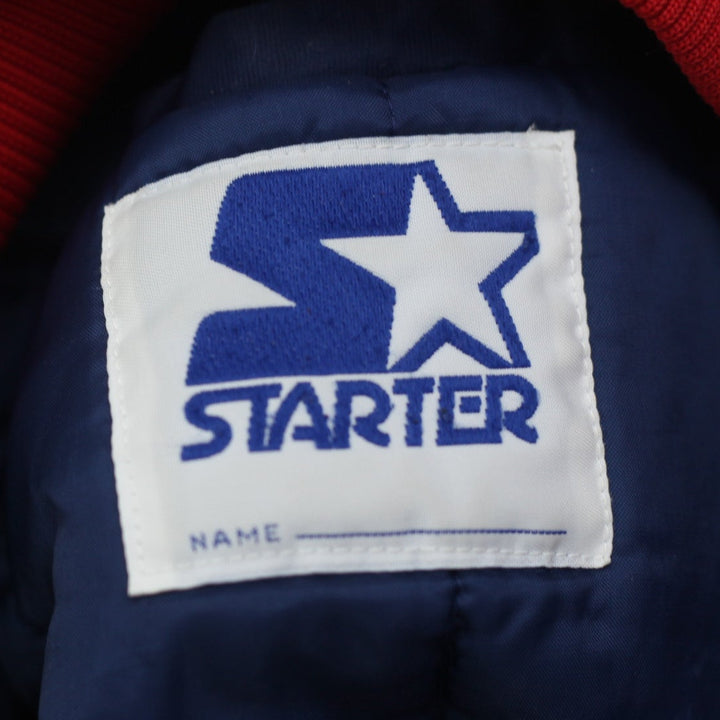 Vintage Cleveland Indians Starter Jacket Satin Bomber Men