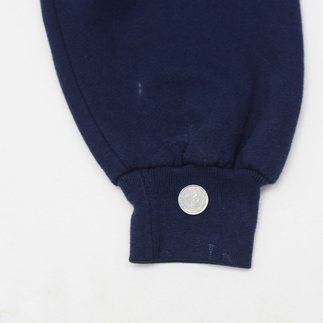 Vintage Russell Athletic Pullover Hoodie Size Large Made In USA Navy - Fashion Rerun Vintage Migration_Sweaters