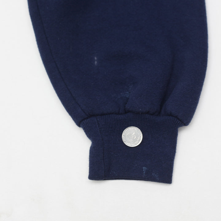 Vintage Russell Athletic Pullover Hoodie Size Large Made In USA Navy - Fashion Rerun Vintage Migration_Sweaters
