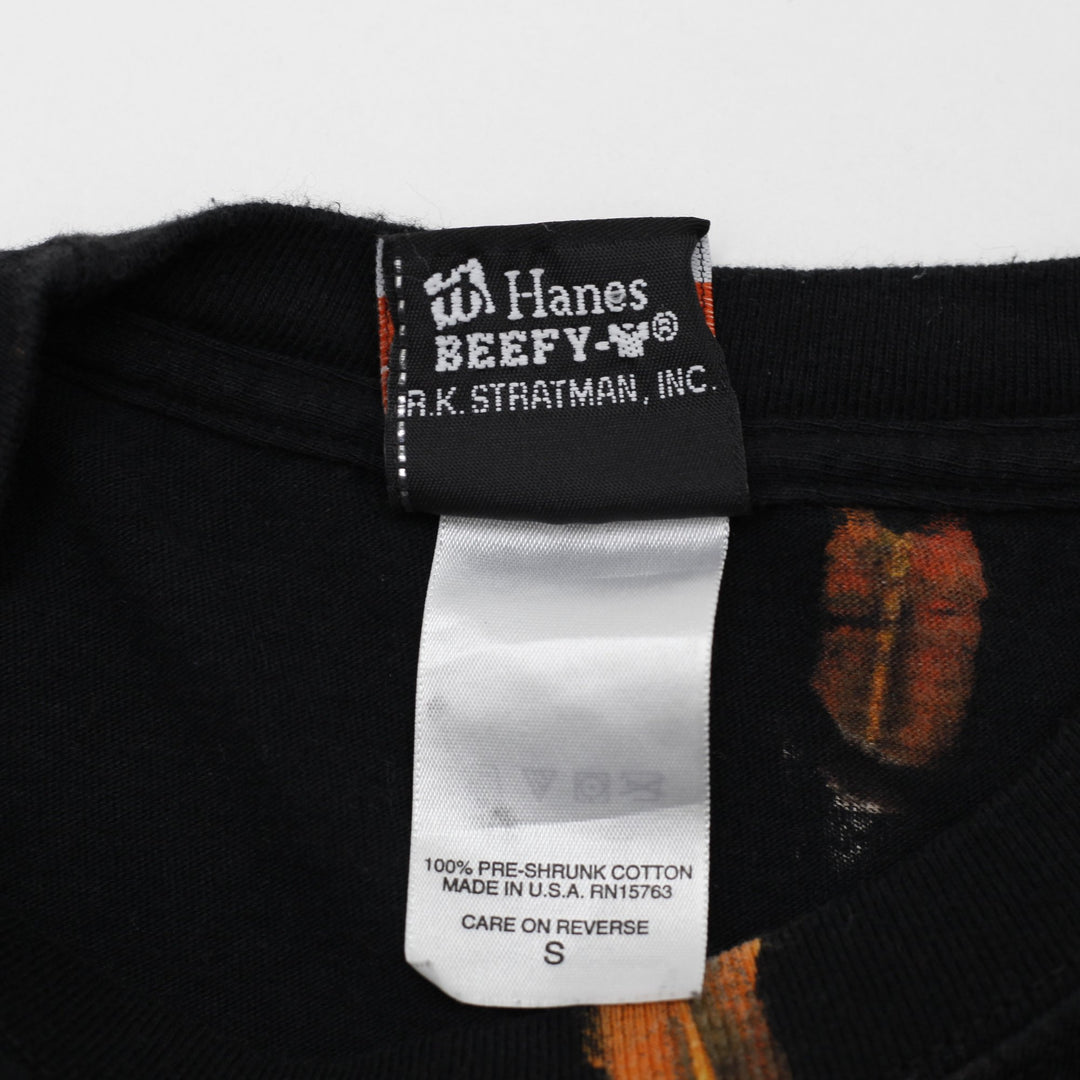 Vintage Harley Davidson T-Shirt Black Dragon Graphic Size S