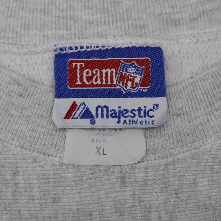 Vintage 90s Minnesota Vikings Majestic Athletic Crewneck Sweatshirt USA Size XL