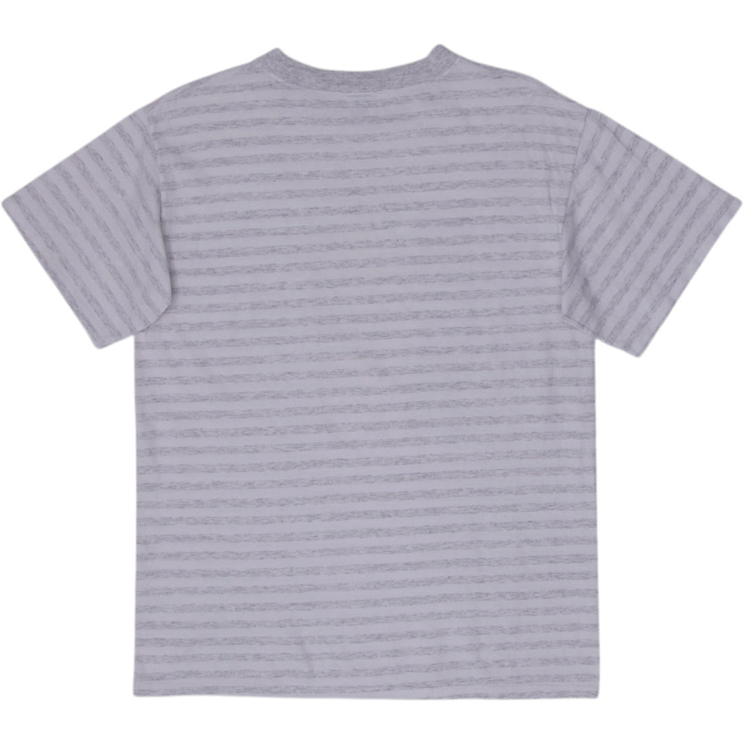 Vintage Mens Velva Sheen Garfield Striped Graphic T-Shirt Size L