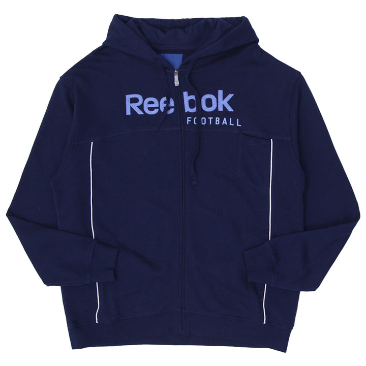 Mens Reebok Embroidered Logo Football Pullover Hoodie
