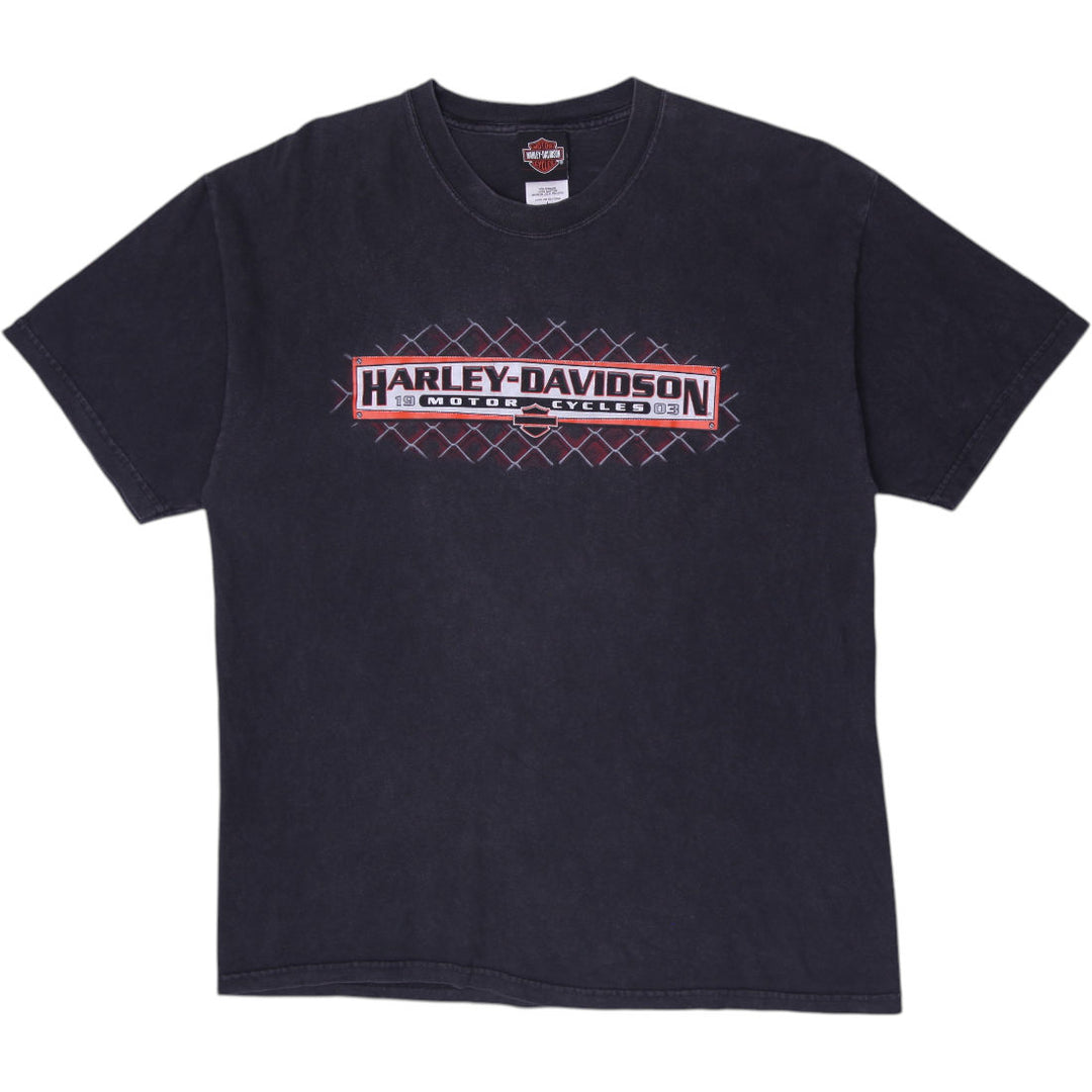 Vintage Harley Davidson Black Made In USA T-Shirt Size L