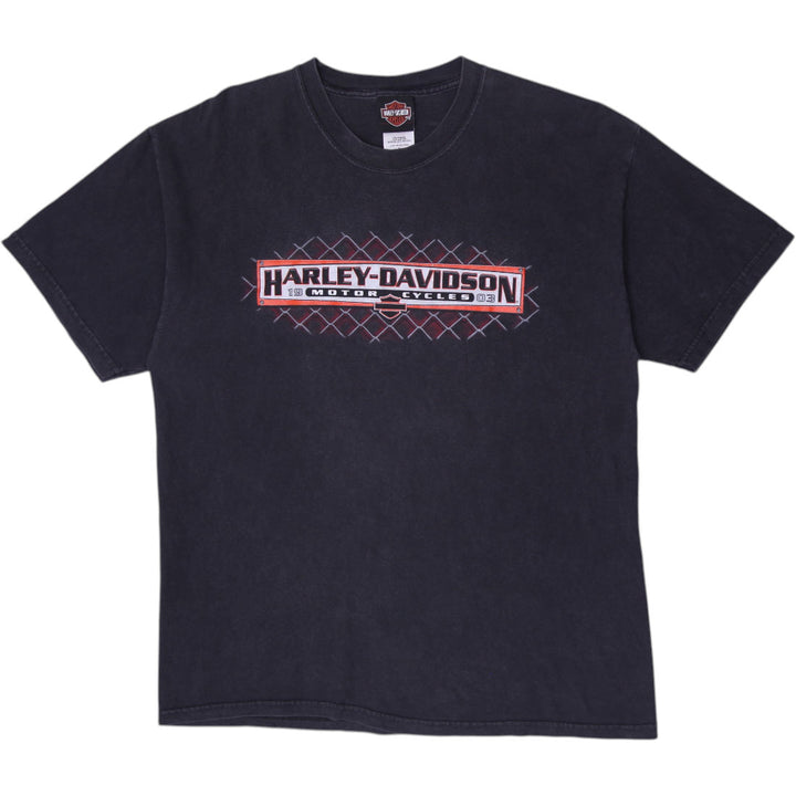 Vintage Harley Davidson Black Made In USA T-Shirt Size L