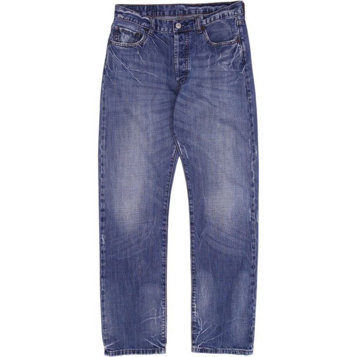 Mens Levi's 501 Original Fit Straight Leg Denim Jeans Size W30 L32