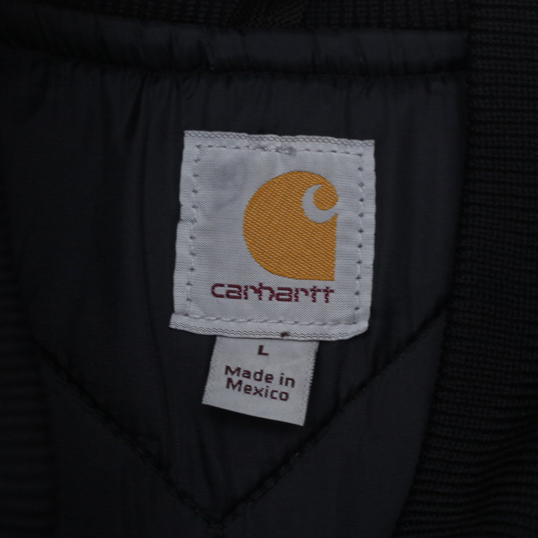 Mens Carhartt V01-BLK The Rooter Works Quilted Lined Work Vest - Fashion Rerun Vintage Migration_Jacket