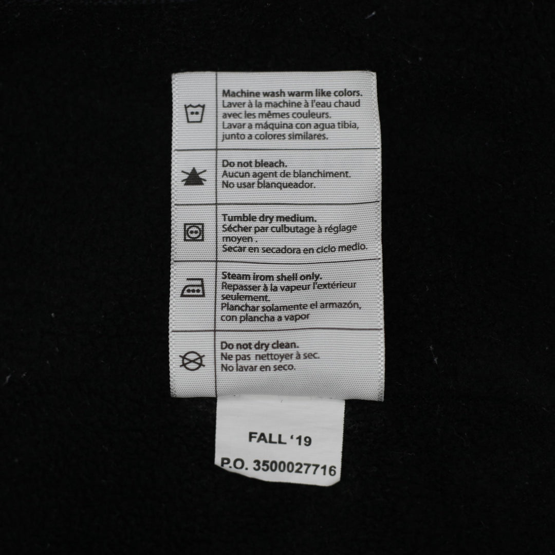 Mens Carhartt 103837 BLK Fall 19 Loose Fit Insulated Hooded Vest Size M
