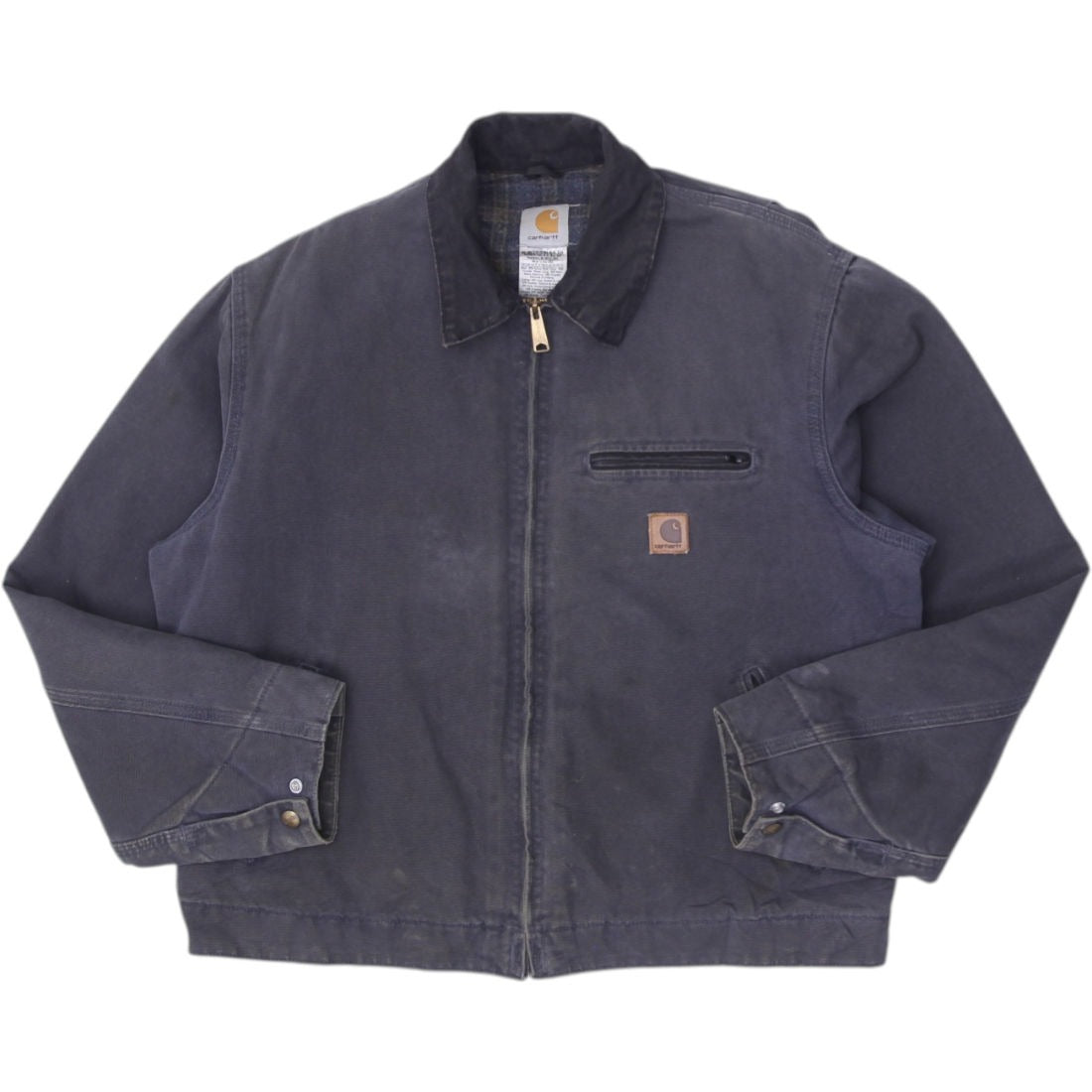 Shop Mens Carhartt J97 PTL Zip Up Detroit Workwear Jacket L