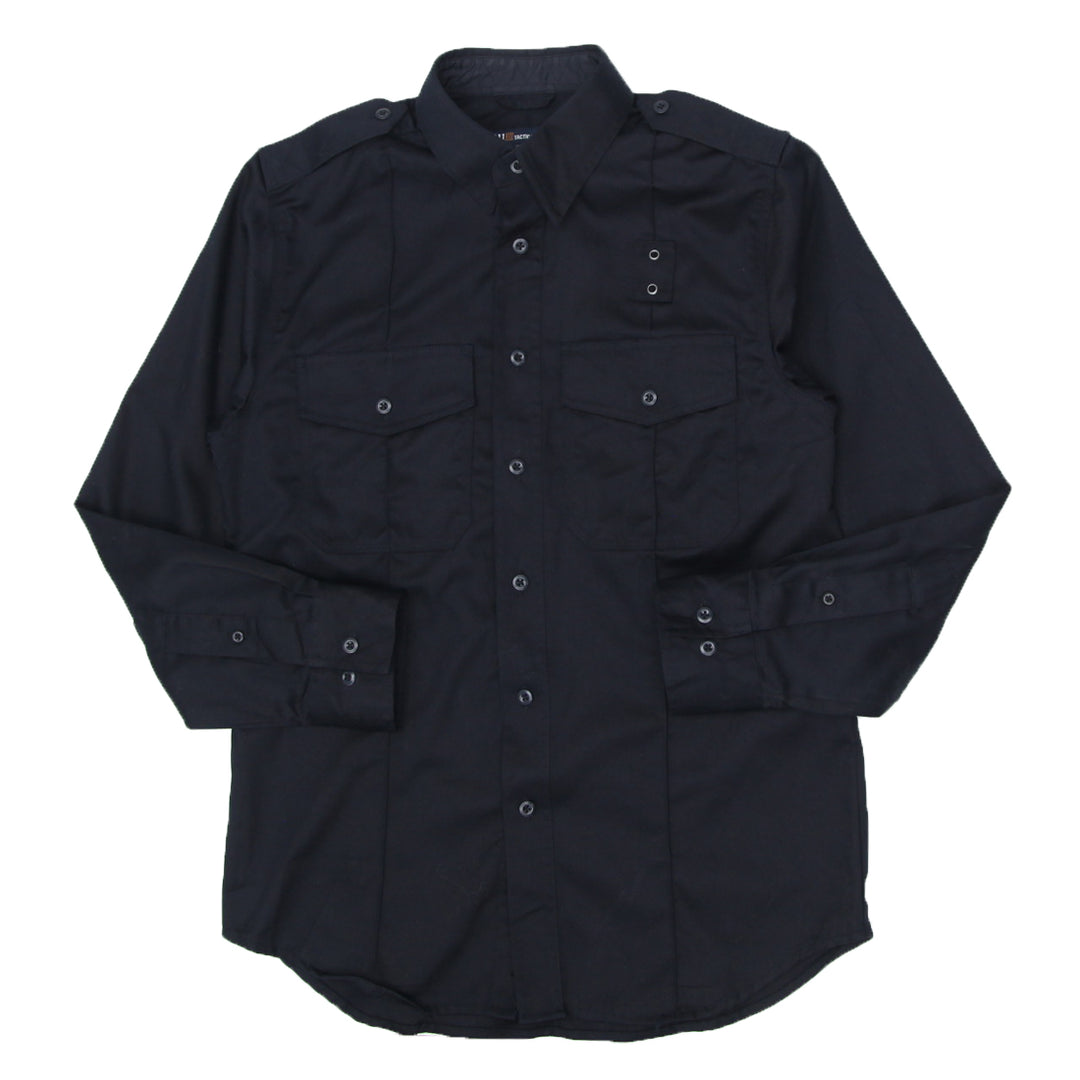 Mens 5.11 Tactical Series Half Zip Full Button Workwear Shirt