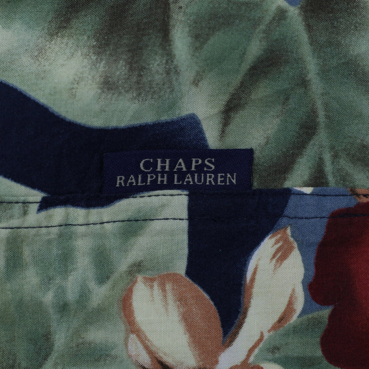 Mens Chaps Ralph Lauren Floral Hawaiian Shirt Size XL