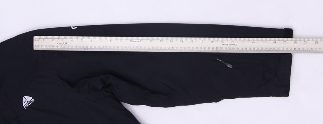 Mens Nike ACG 3 Outer Layer Multi Pocket Black Hooded Jacket M