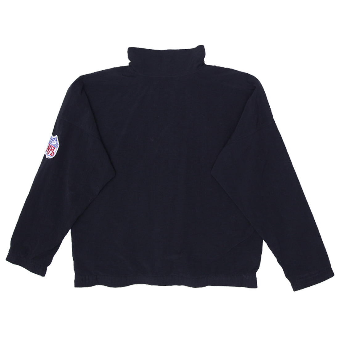 Shop Vintage NFL Oakland Riders Quarter Zip Nylon Jacket Black