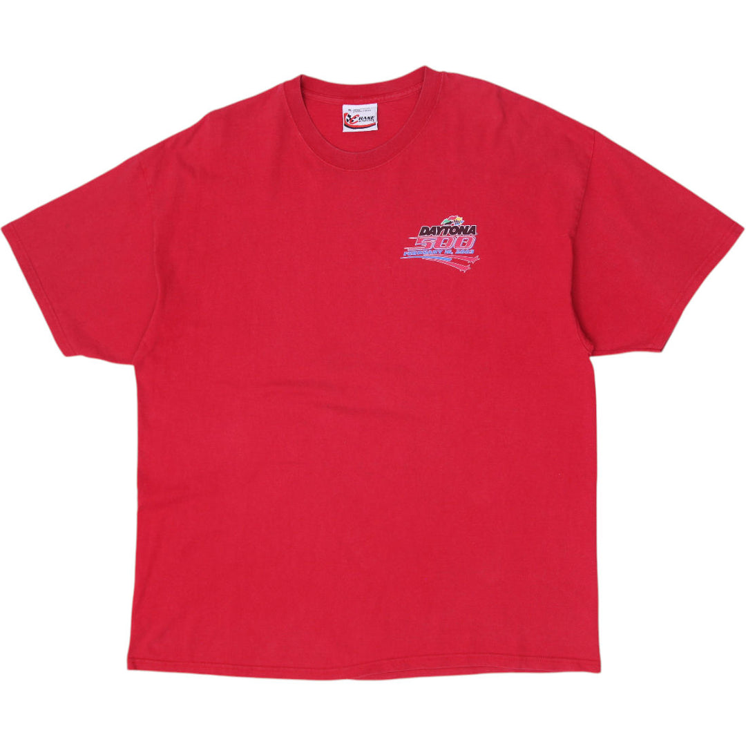 Vintage Daytona 500 Dale Earnhardt Jr 8 Red Racing T-Shirt Size XL