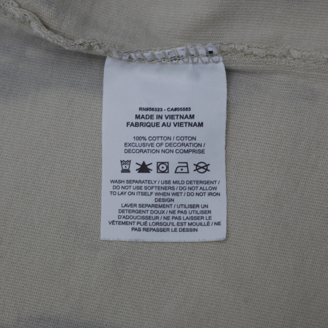 Mens Nike Premium Essentials Tie-Dye T-Shirt Rattan Beige Grey Loose Fit