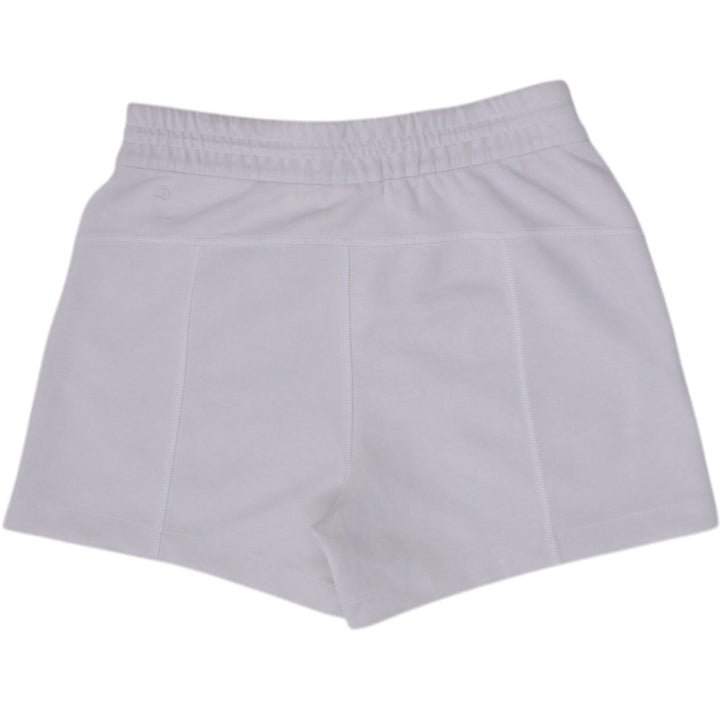 Ladies Lululemon Align High-Rise Short Bone Off-White Nulu Fabric Yoga Shorts 6