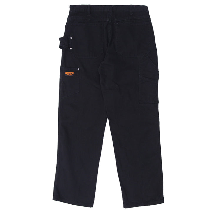 Mens DuraDrive Black Utility Work Pants - Fashion Rerun Vintage Migration_Pants